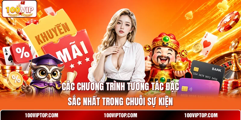 Các chương trình tương tác đặc sắc nhất trong chuỗi sự kiện