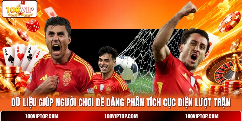 Dữ liệu giúp người chơi dễ dàng phân tích cục diện lượt trận