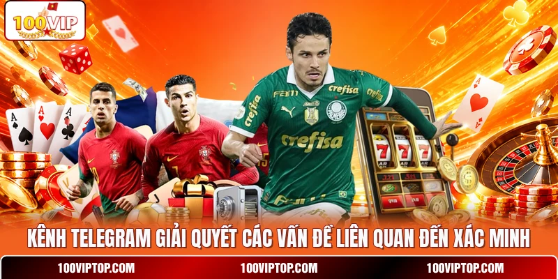 Kênh Telegram giải quyết các vấn đề liên quan đến xác minh