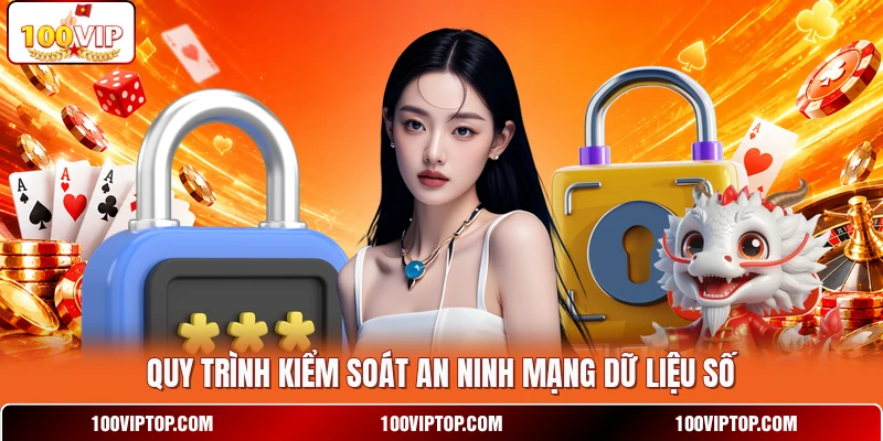 Quy trình kiểm soát an ninh mạng dữ liệu số
