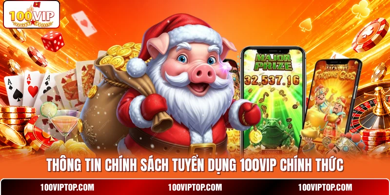 Thông tin chính sách tuyển dụng 100VIP chính thức